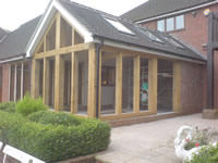 Brick And Oak Conservatory