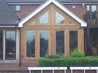 Brick And Oak Conservatory