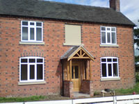 Oak porch